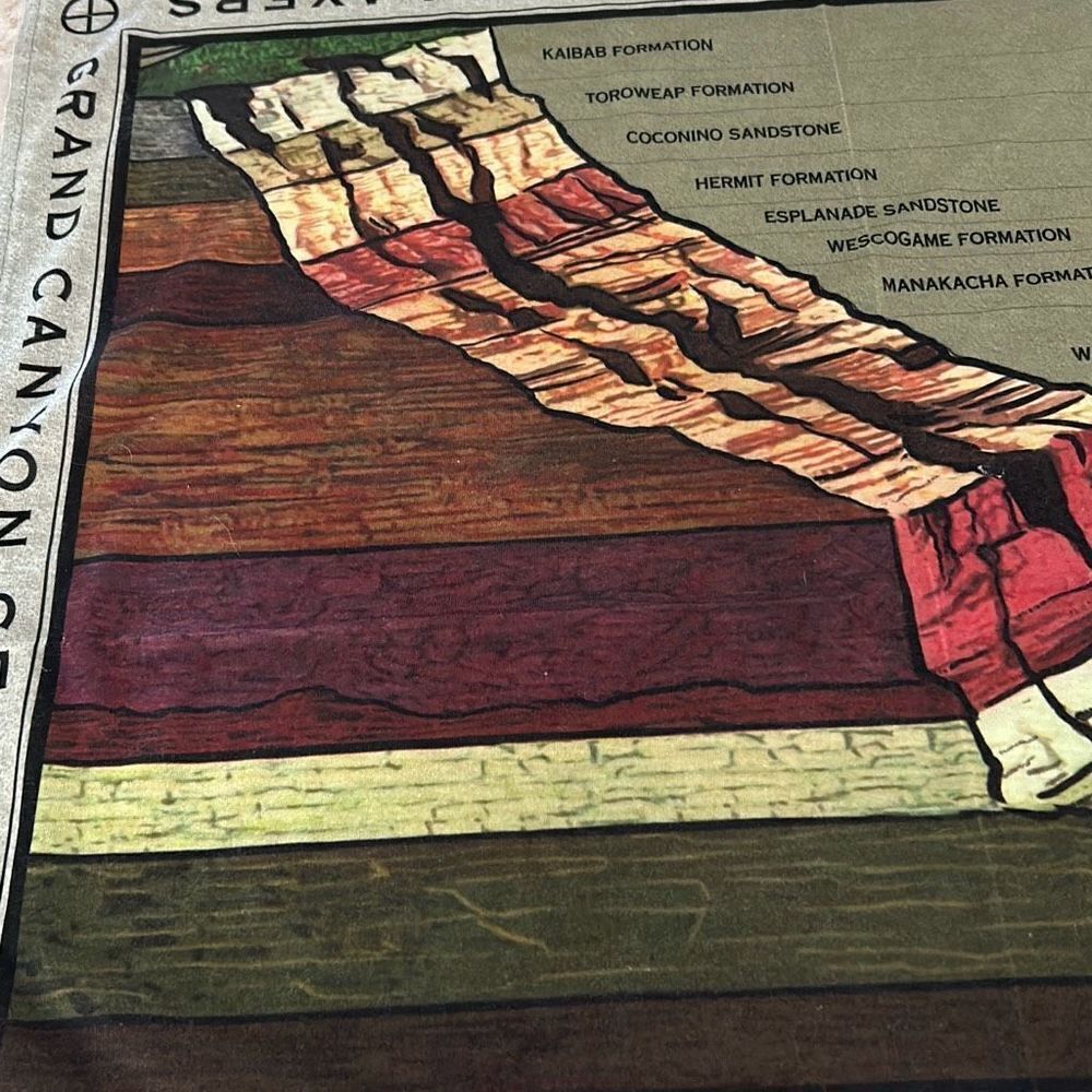 Grand Canyon Knit Scarf - Picture 2 of 4